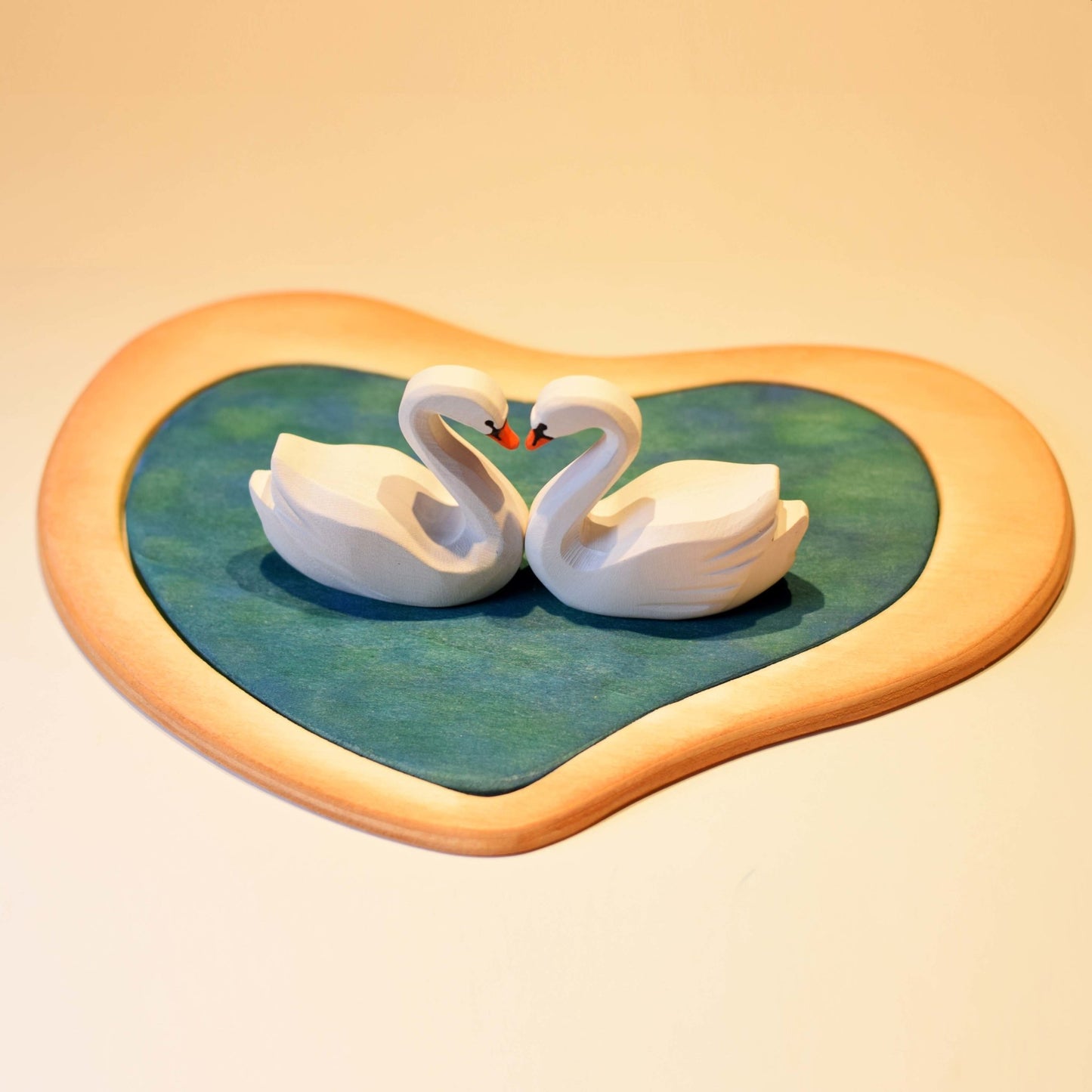Bumbu Toys - Hart meer en zwanen SET - Playlaan