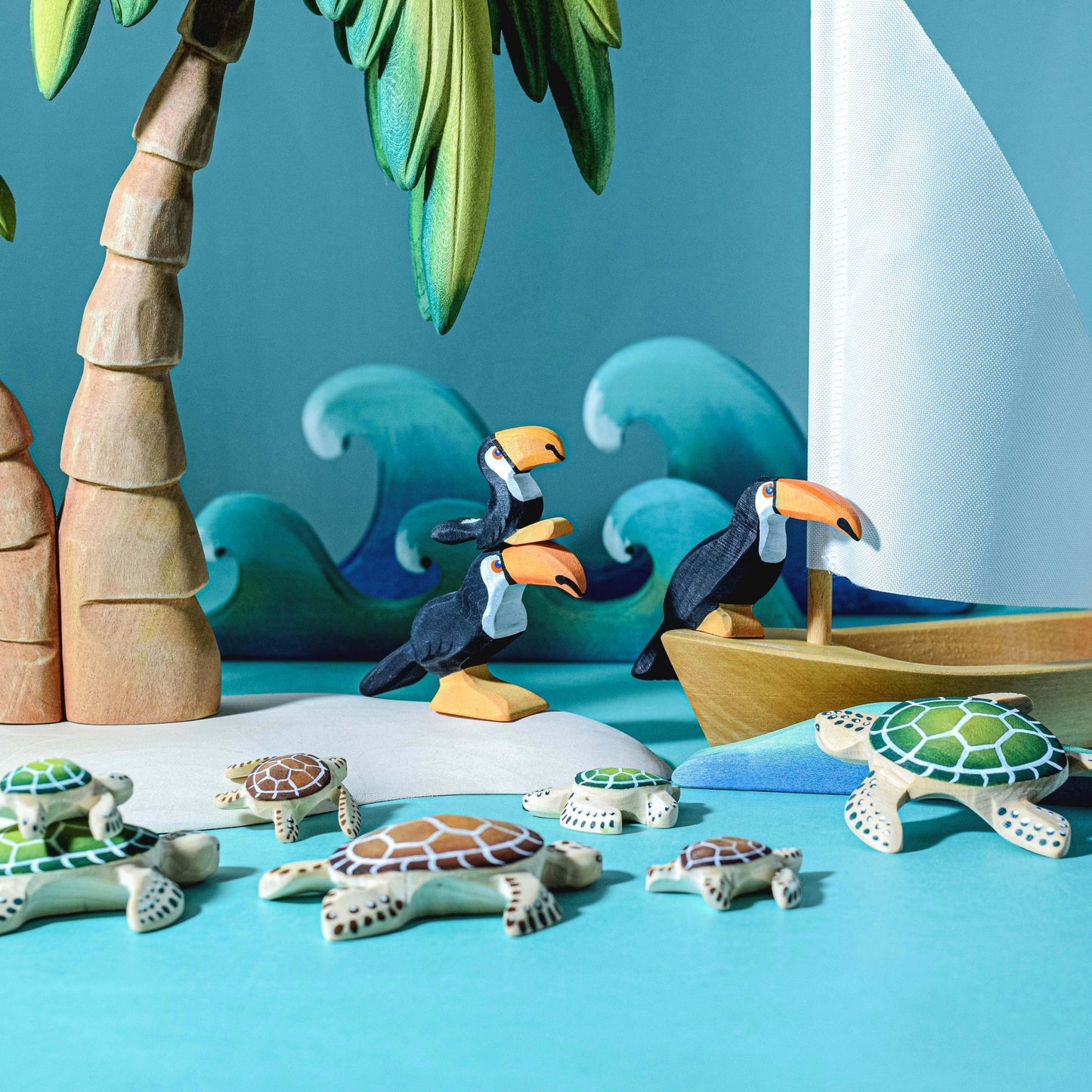 Bumbu Toys - Schildpad groen - Playlaan