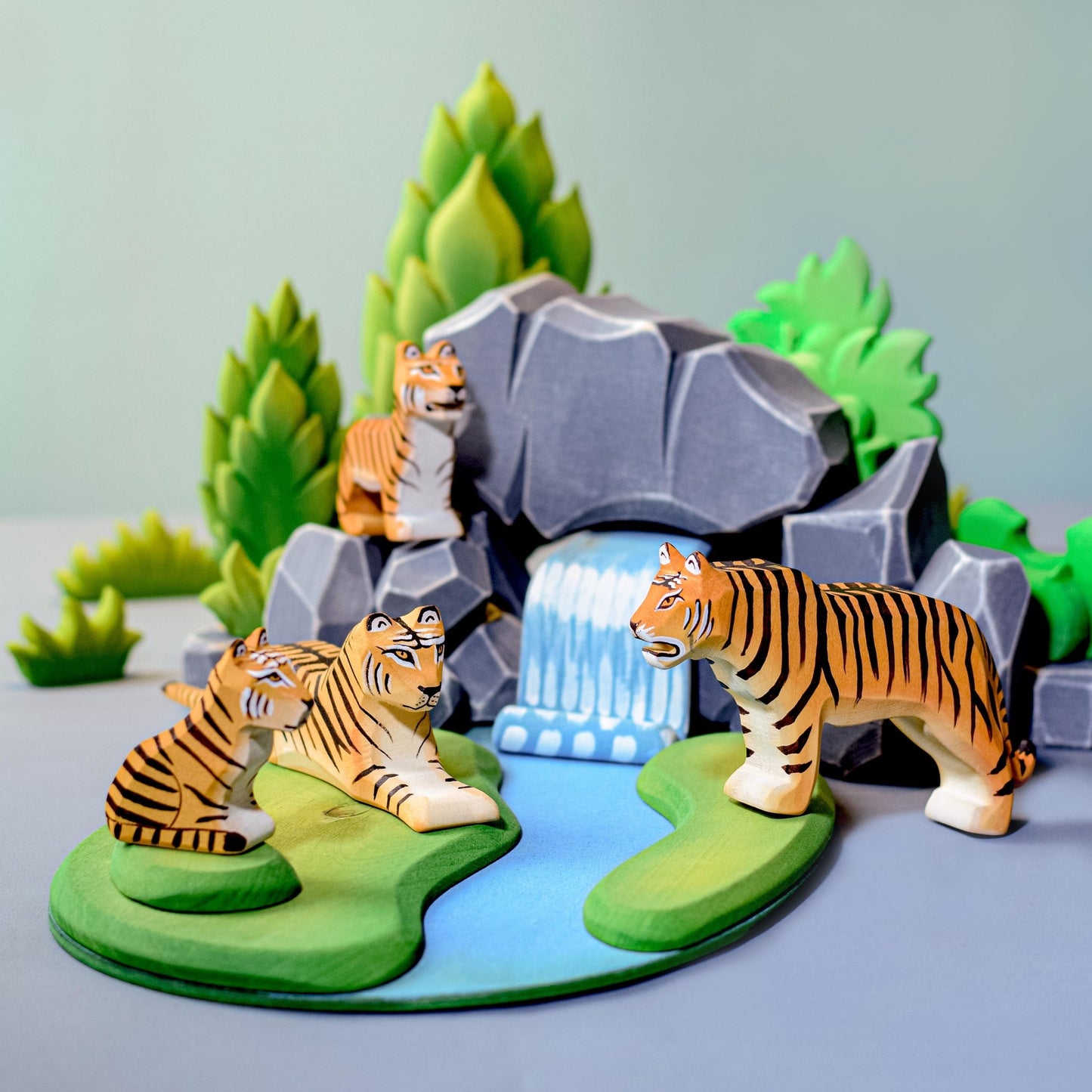 Bumbu Toys - Tijgers set - Playlaan