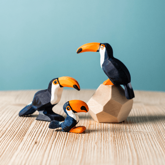 Tellen met dieren - Toekans (10-delig rekenkaartjes Tellen met dieren - Toekans (10-delig rekenkaartjes