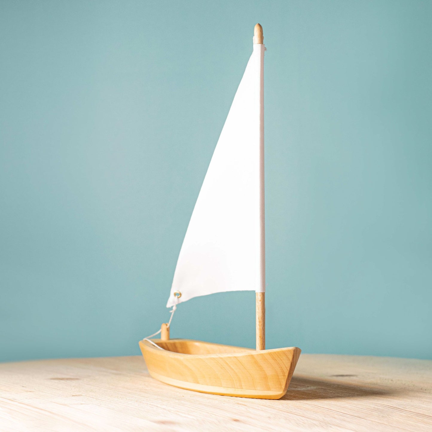 Bumbu Toys - Zeilboot wit - Playlaan