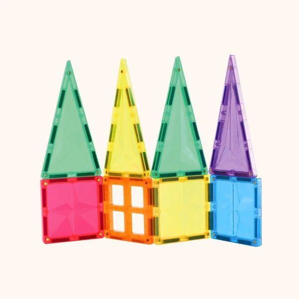 Coblo - Magnetische Tegels Regenboog - Set van 8 - Playlaan