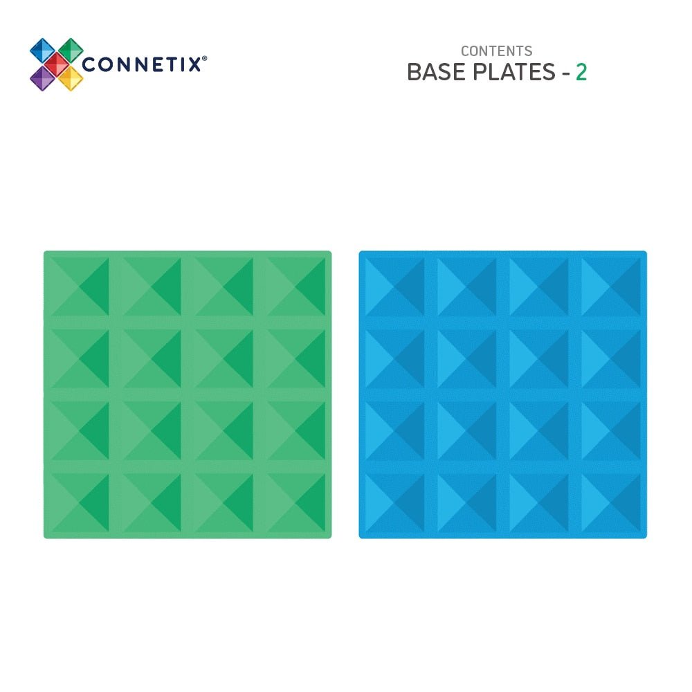 Connetix - Base Plate Pack 2 stuks 30x30cm - Playlaan
