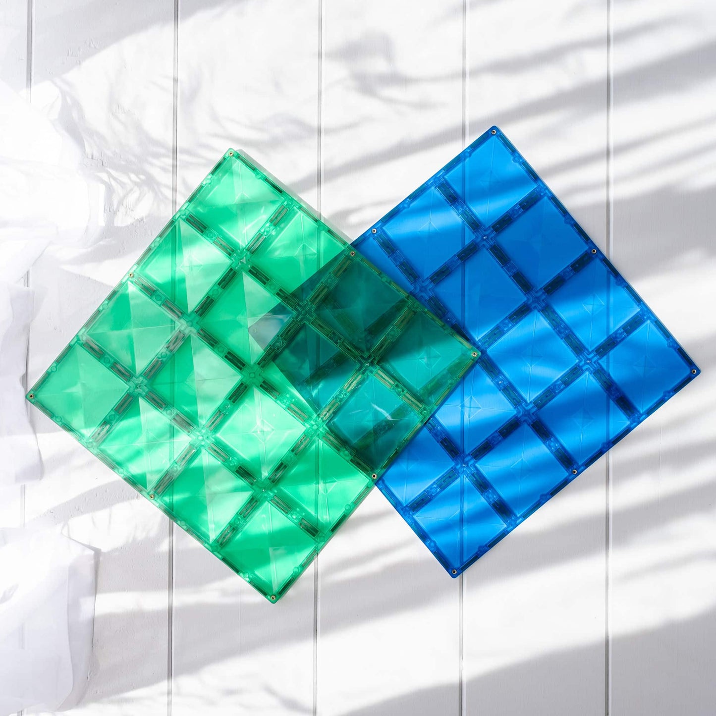 Connetix - Base Plate Pack 2 stuks 30x30cm - Playlaan