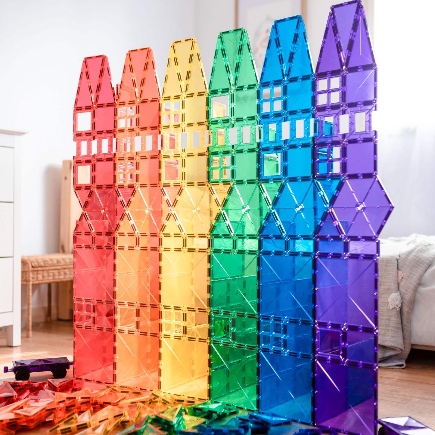 Connetix - Rainbow Magnetische Tegels Mega Pack set 212st - Playlaan