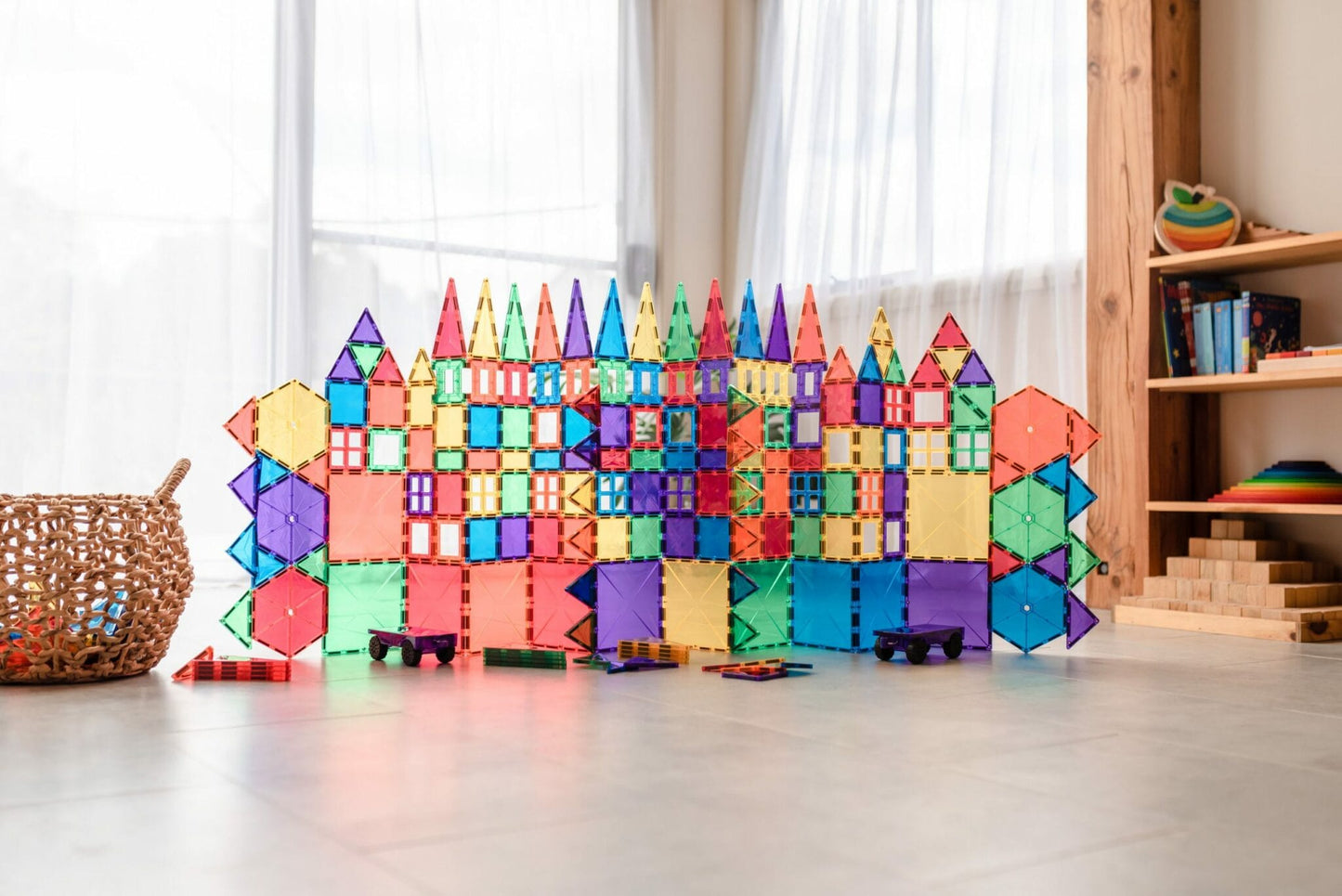 Connetix - Rainbow Magnetische Tegels Mega Pack set 212st - Playlaan