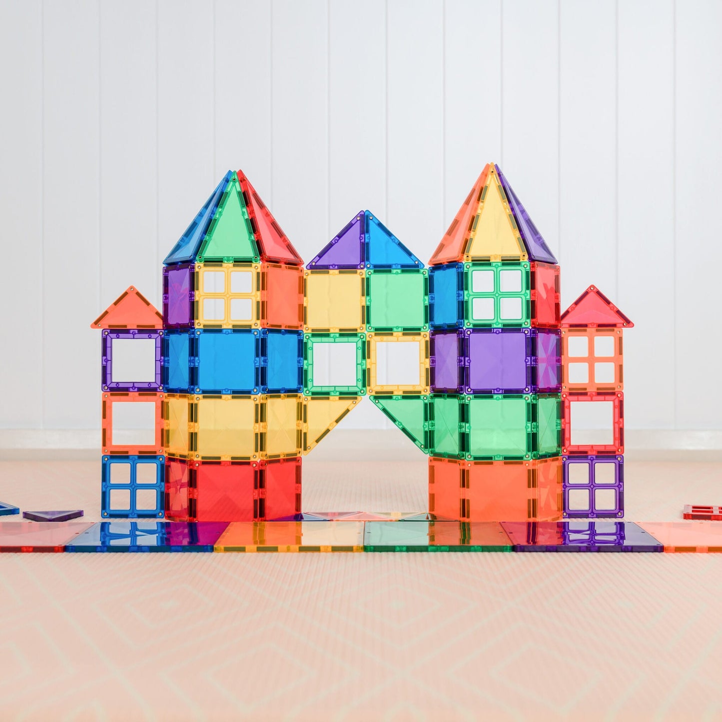 Connetix - Rainbow Starter Pack - Magnetische Tegels set 60st - Playlaan