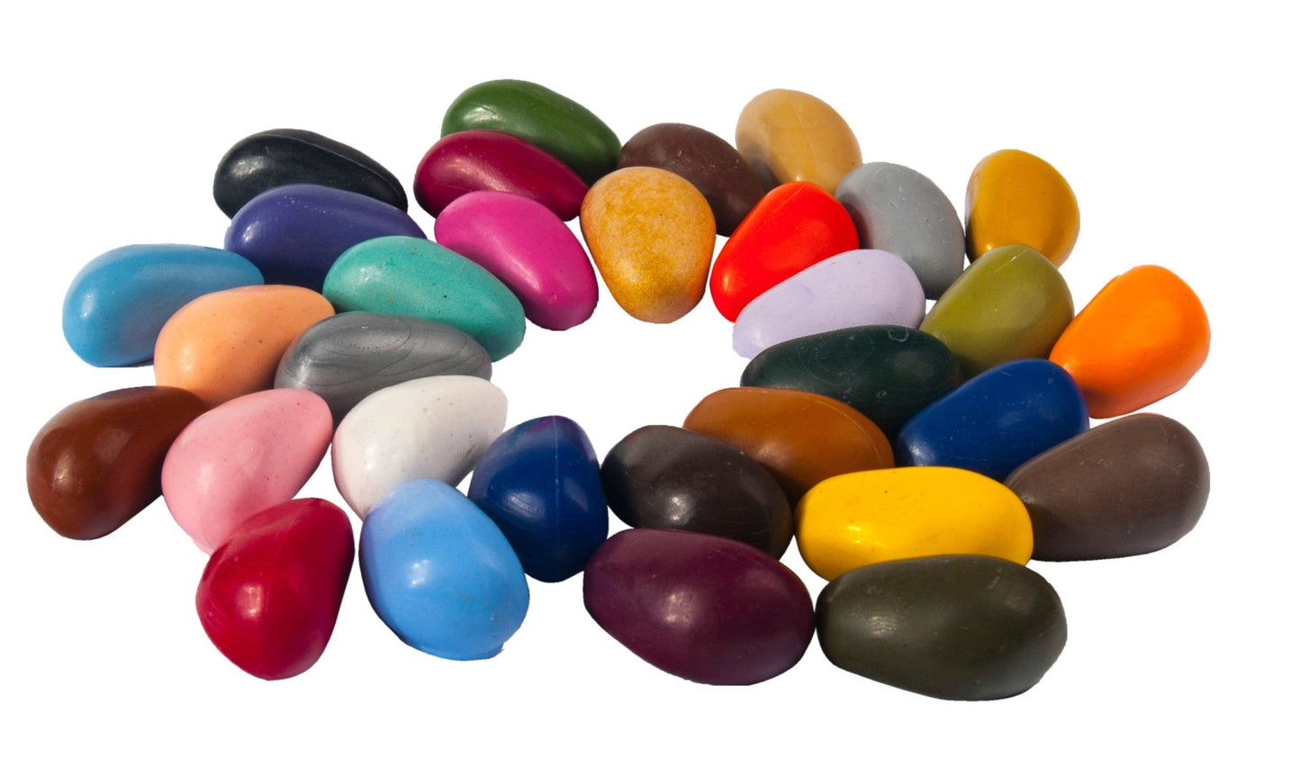 Crayon Rocks - Just Rocks In A Box - 32 Kleuren - 64 Krijtjes - Playlaan