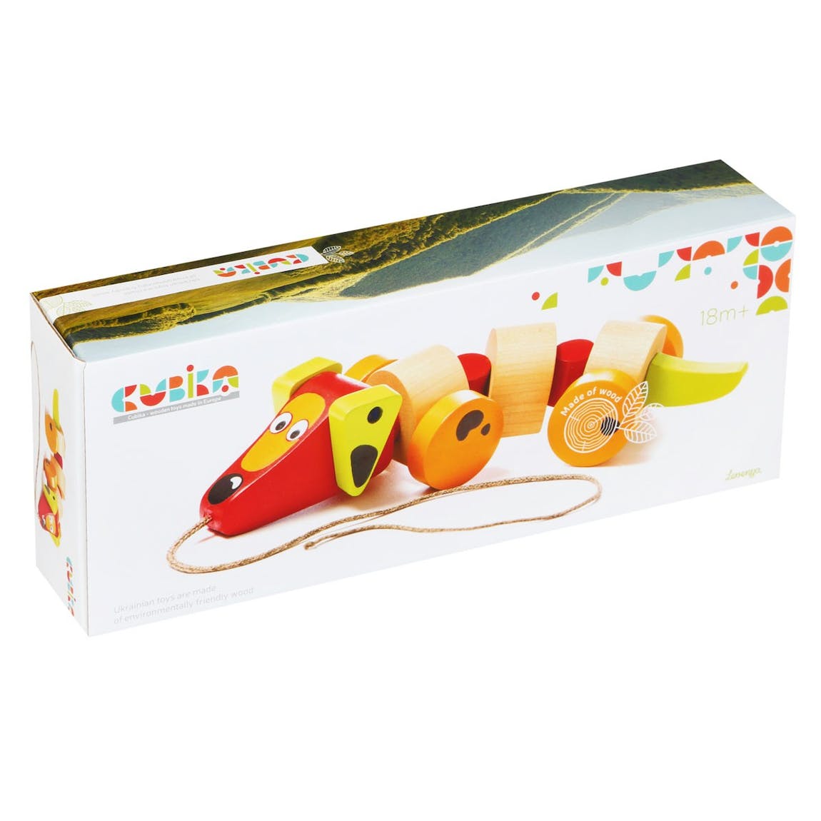 Cubika - Sausage dog (push and pull) - Playlaan