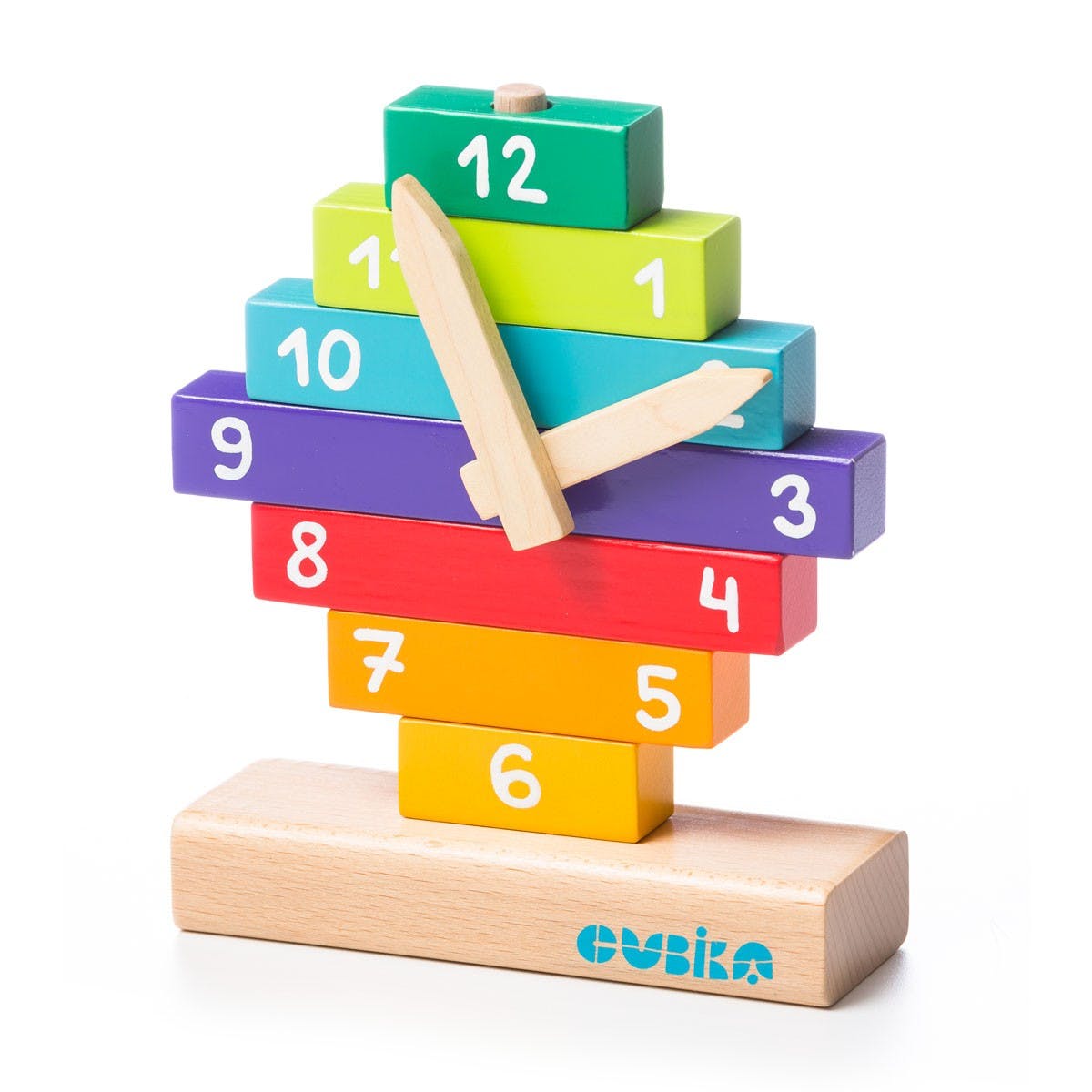 Cubika - Wooden construction kit "Watch" - Playlaan