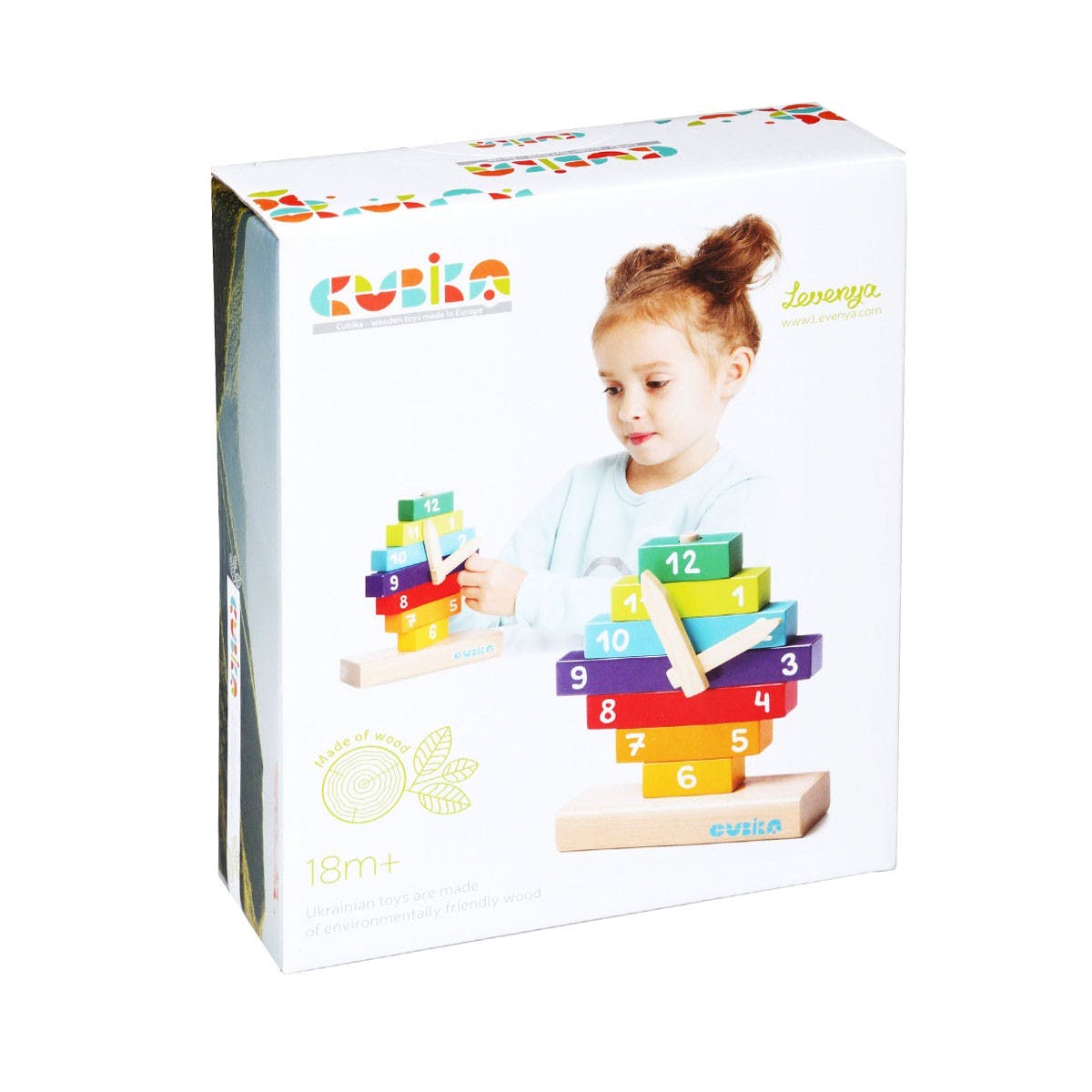 Cubika - Wooden construction kit "Watch" - Playlaan