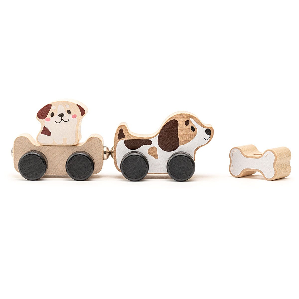 Cubika - Wooden toy "Clever Puppies" - Playlaan