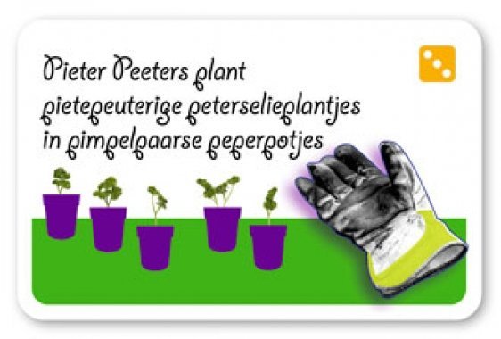 Dubbelzes - Dubbelzes Tongbrekers spel - Playlaan