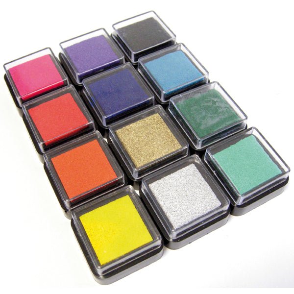 Eduplay - Mini Stamp Pads Set Of 12 - Playlaan