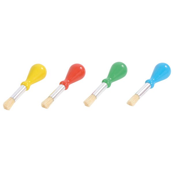 Eduplay - Schilderskwasten met kogelsteel set van 4 - Playlaan