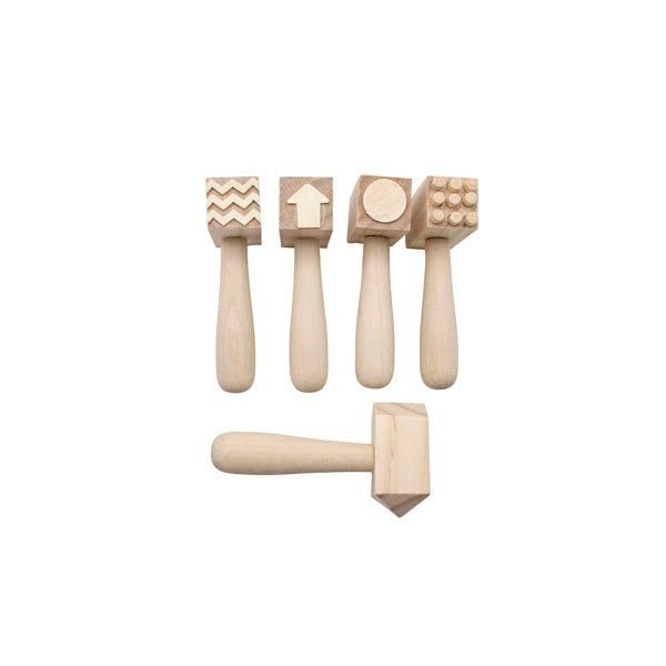 Eduplay - Wooden Pattern Hammers (5) - Playlaan