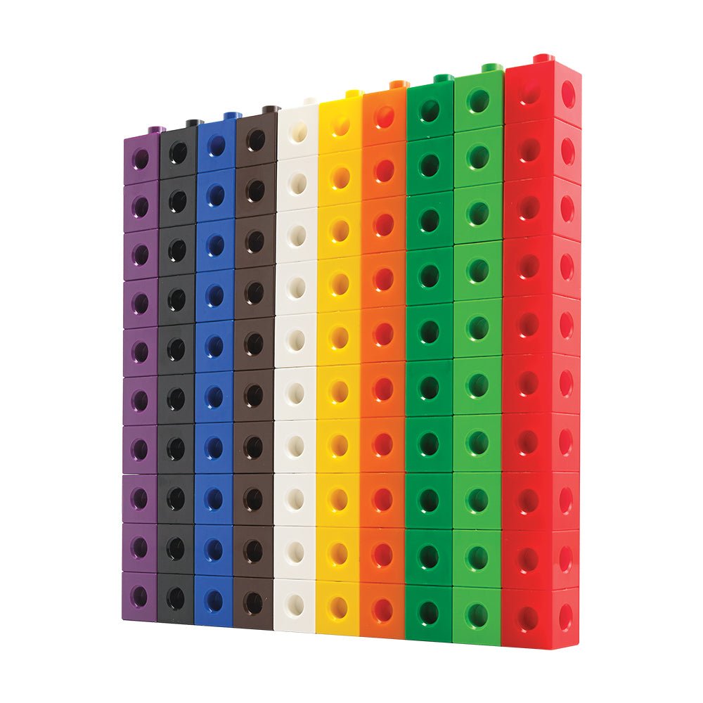Edx Education - Linking Cubes Set van 100 stuks - Playlaan