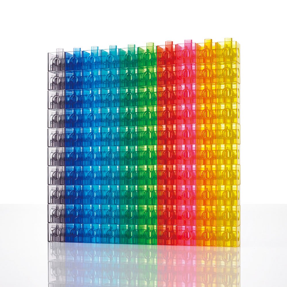 Edx Education - Translucent Linking Cubes - Playlaan