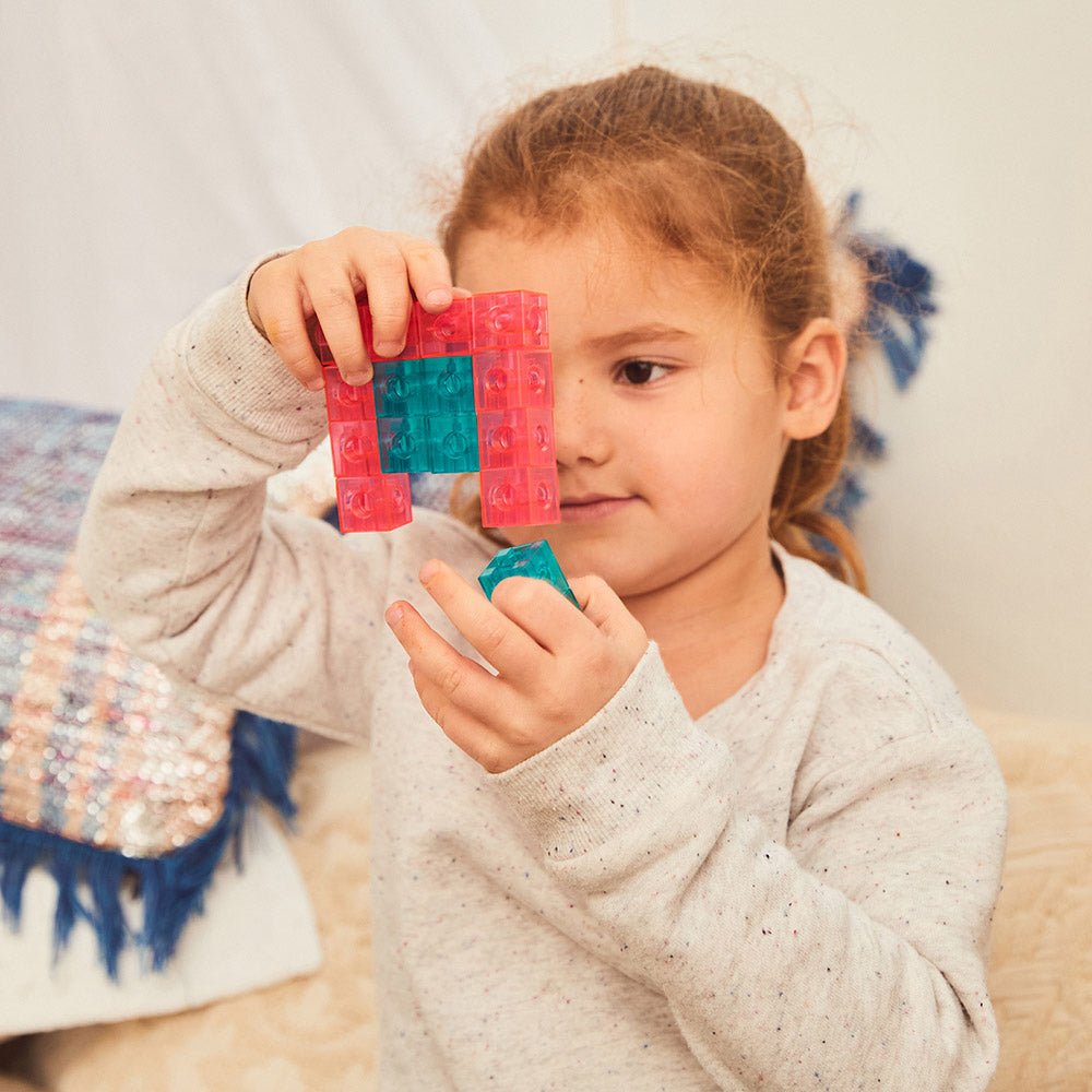 Edx Education - Translucent Linking Cubes - Playlaan