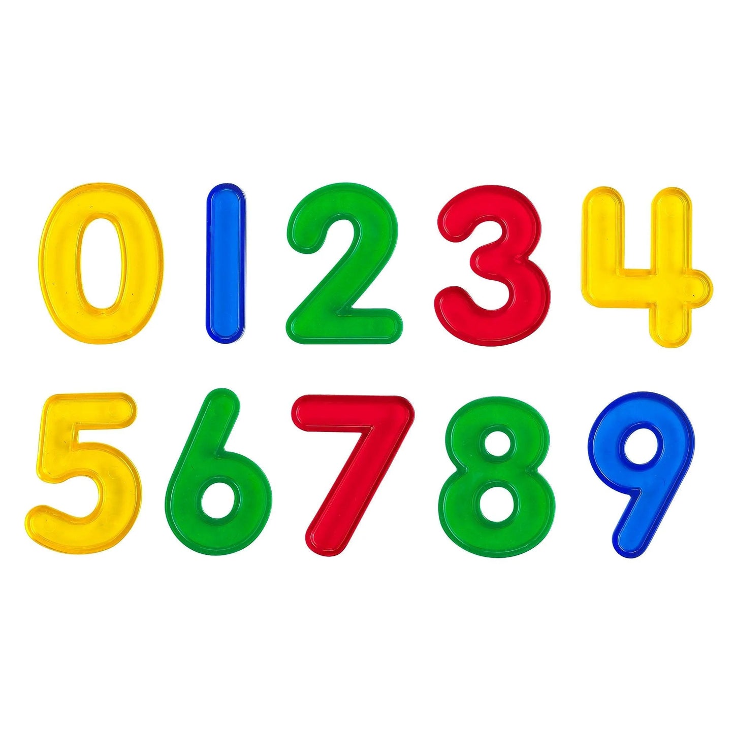 Edx Education - Transparent Numbers 1-10 - Playlaan