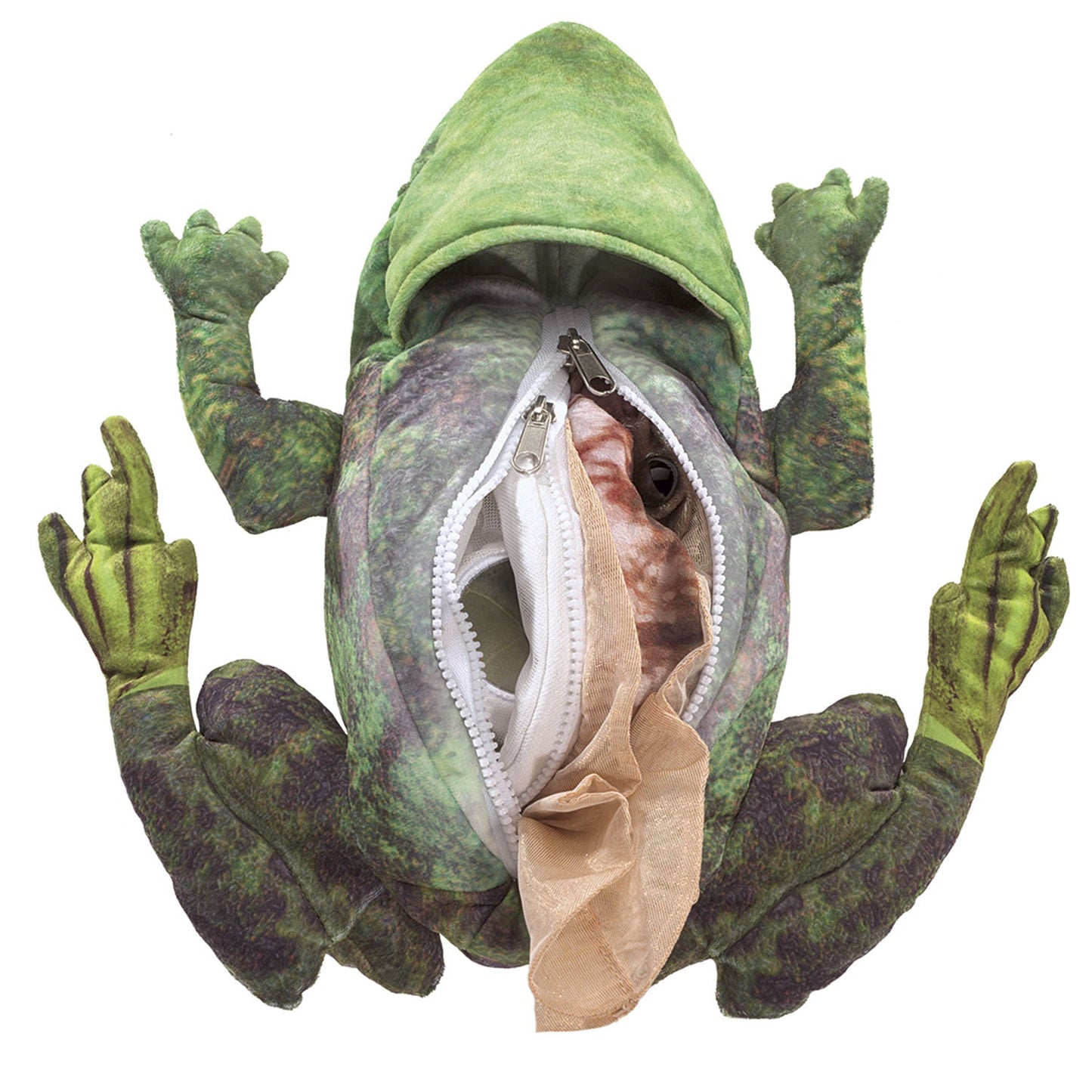 Folkmanis - Handpop - Frog Life Cycle - Playlaan