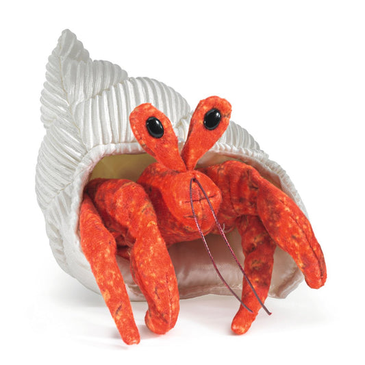 Folkmanis - Vinger poppetje - Mini Heremietkreeft - Playlaan