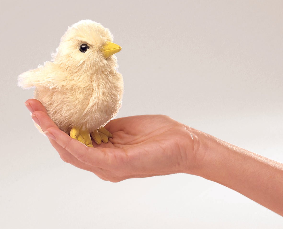 Folkmanis - Vinger poppetje - Mini kuikentje - Playlaan