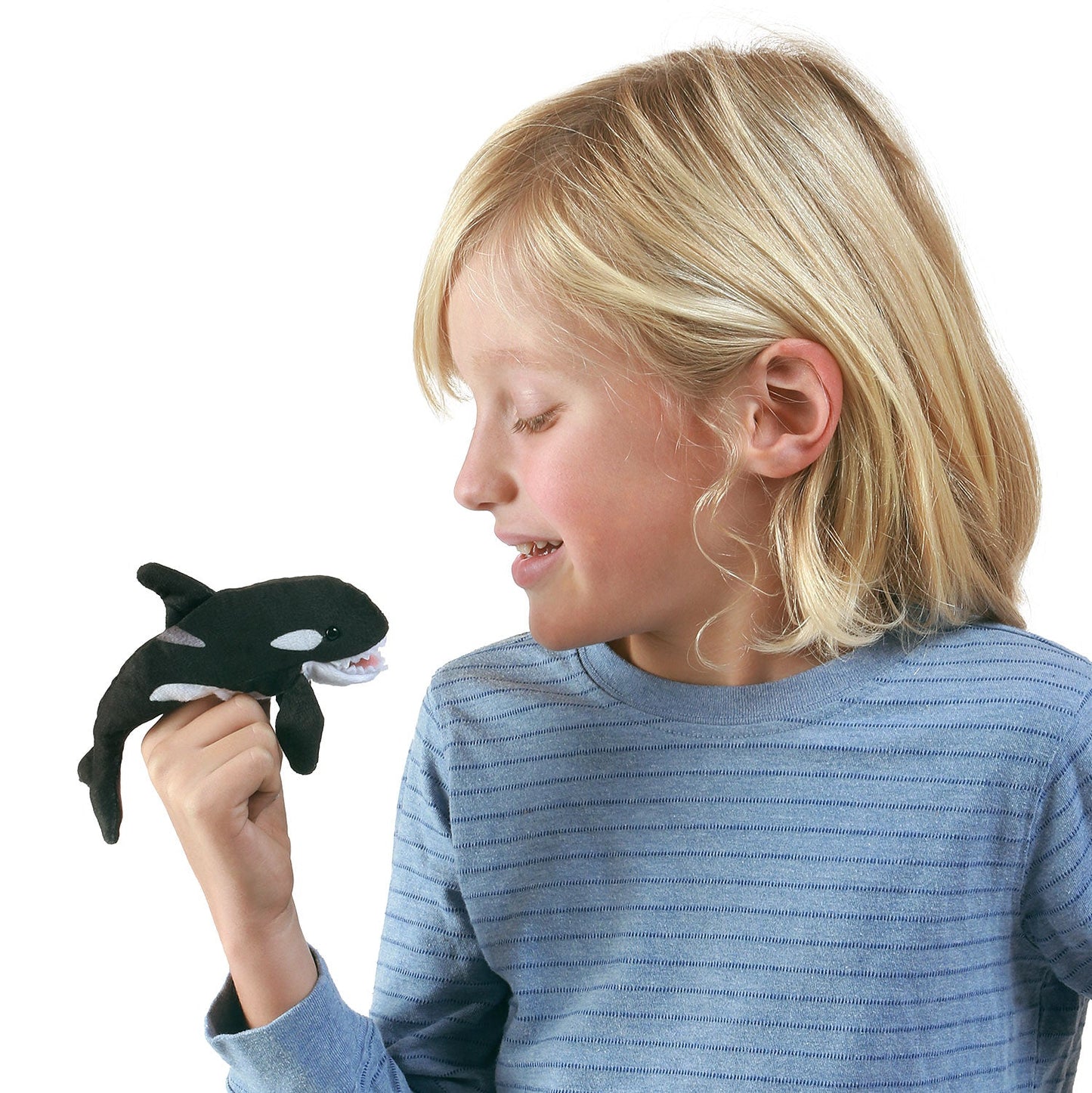 Folkmanis - Vinger poppetje - Mini Orca - Playlaan