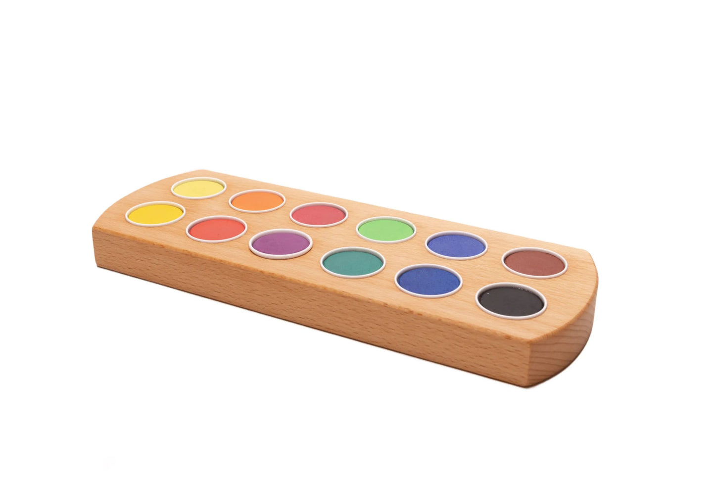 Grennn - Waterverfhouder 12 kleuren incl. waterverf - Playlaan