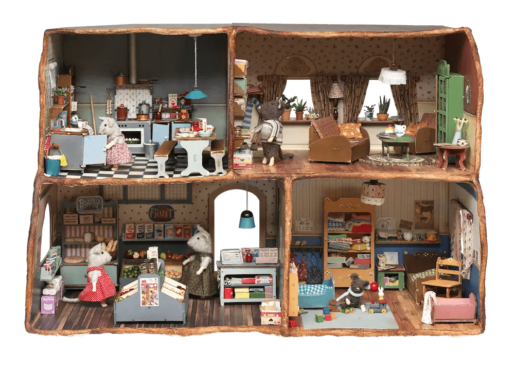 Het Muizenhuis - Kids Diy Dollhouse - Cardboard Play House - Playlaan