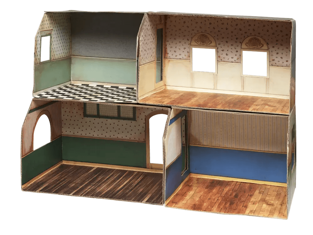 Het Muizenhuis - Kids Diy Dollhouse - Cardboard Play House - Playlaan