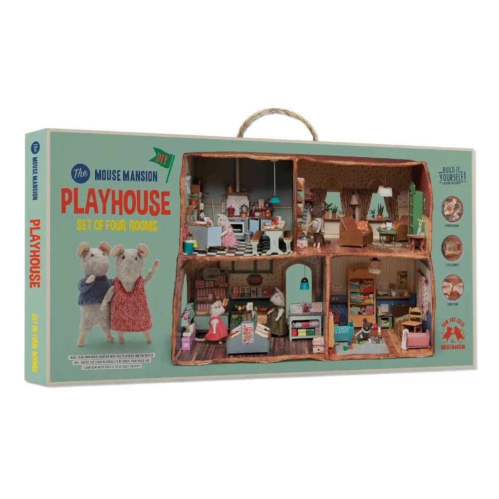 Het Muizenhuis - Kids Diy Dollhouse - Cardboard Play House - Playlaan