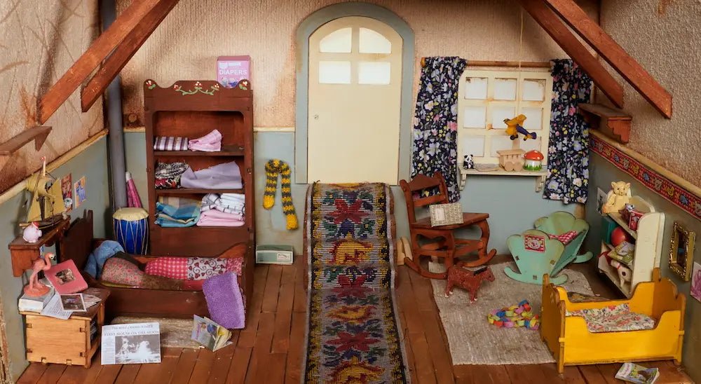 Het Muizenhuis - Kids Diy Dollhouse Furniture Kit - Bedroom (Scale 1:12) - Playlaan