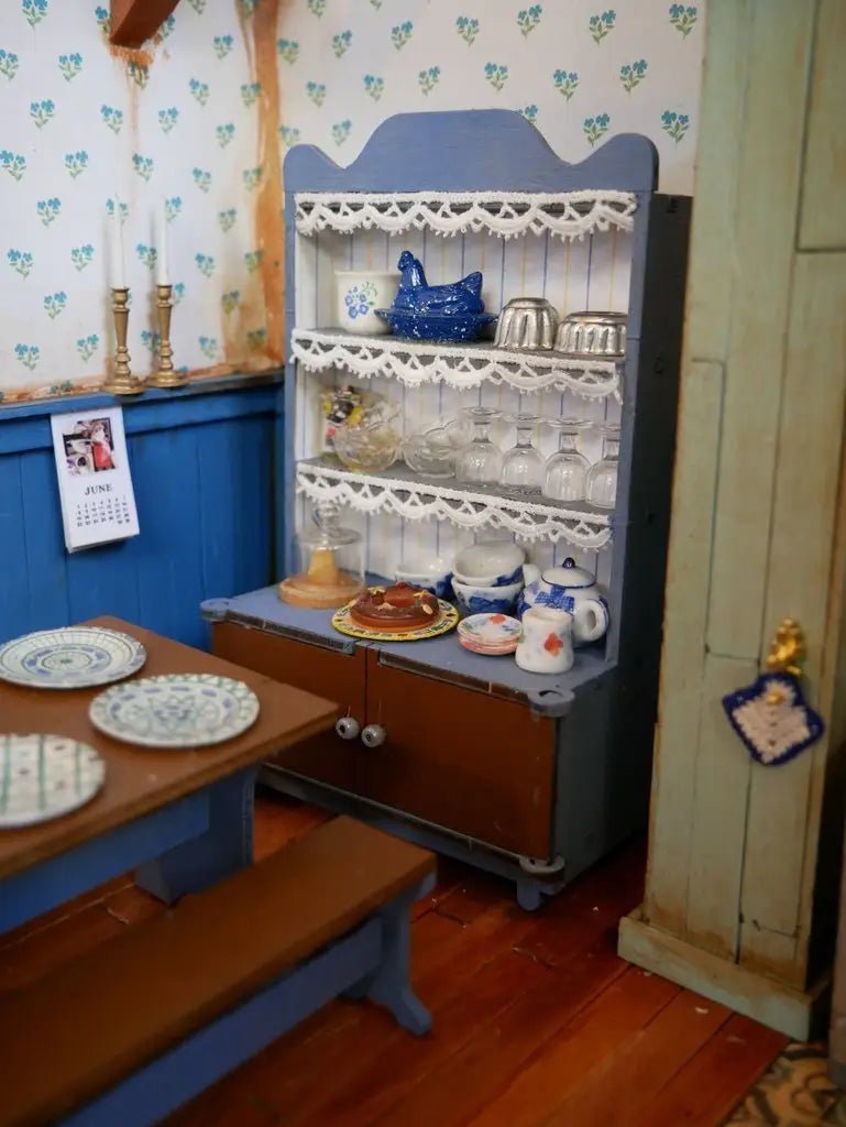Het Muizenhuis - Kids Diy Dollhouse Furniture Kit - Kitchen (Scale 1:12) - Playlaan