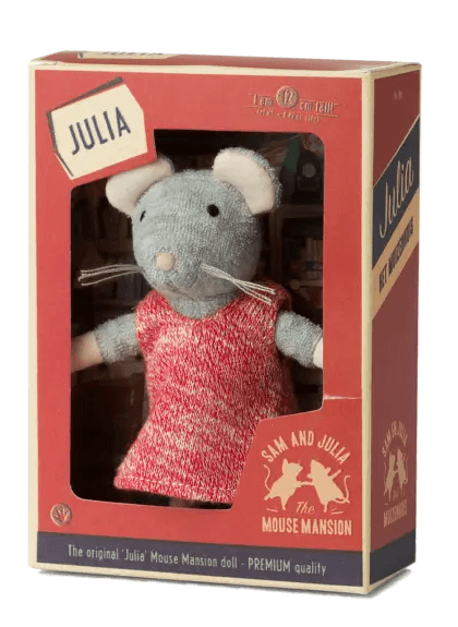 Het Muizenhuis - Kids Plush Toy - Mouse Julia (12Cm) - Playlaan