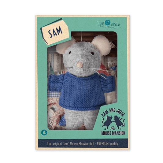 Het Muizenhuis - Kids Plush Toy - Mouse Sam (12Cm) - Playlaan