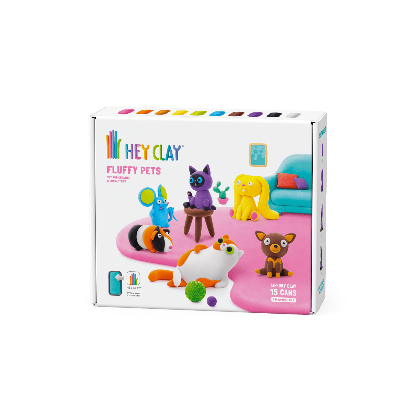 Hey Clay - Fluffy Pets 15 potjes - Playlaan