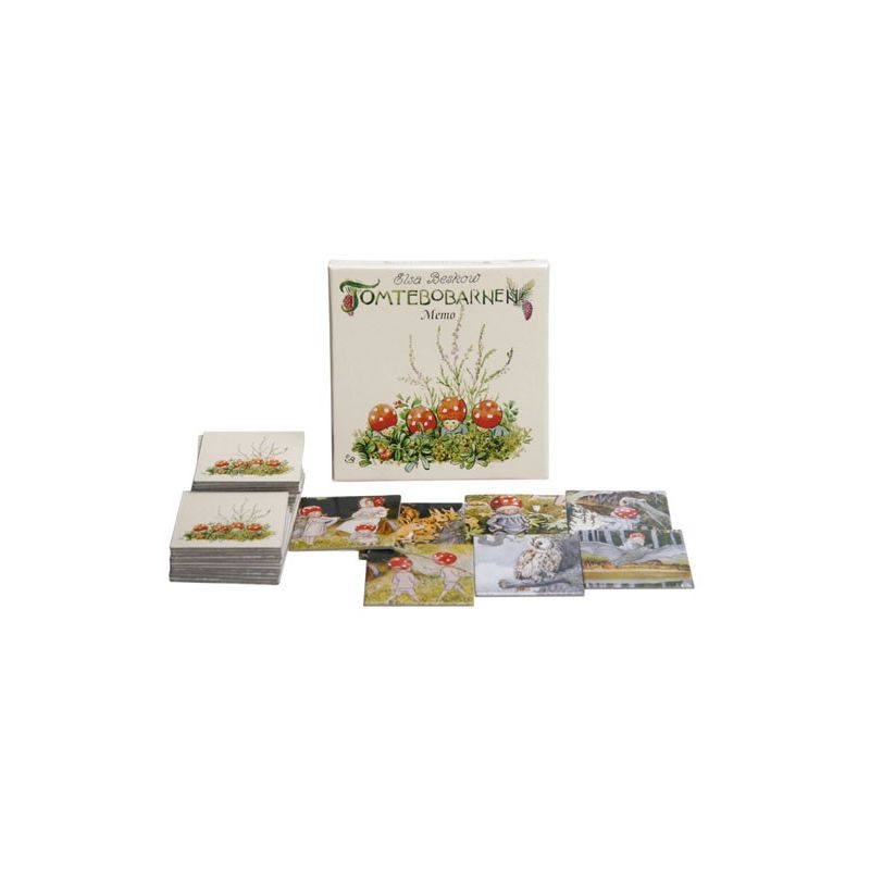 Hjelm Förlag - De Kabouterkinderen Elsa Beskow - Memory spel - Playlaan