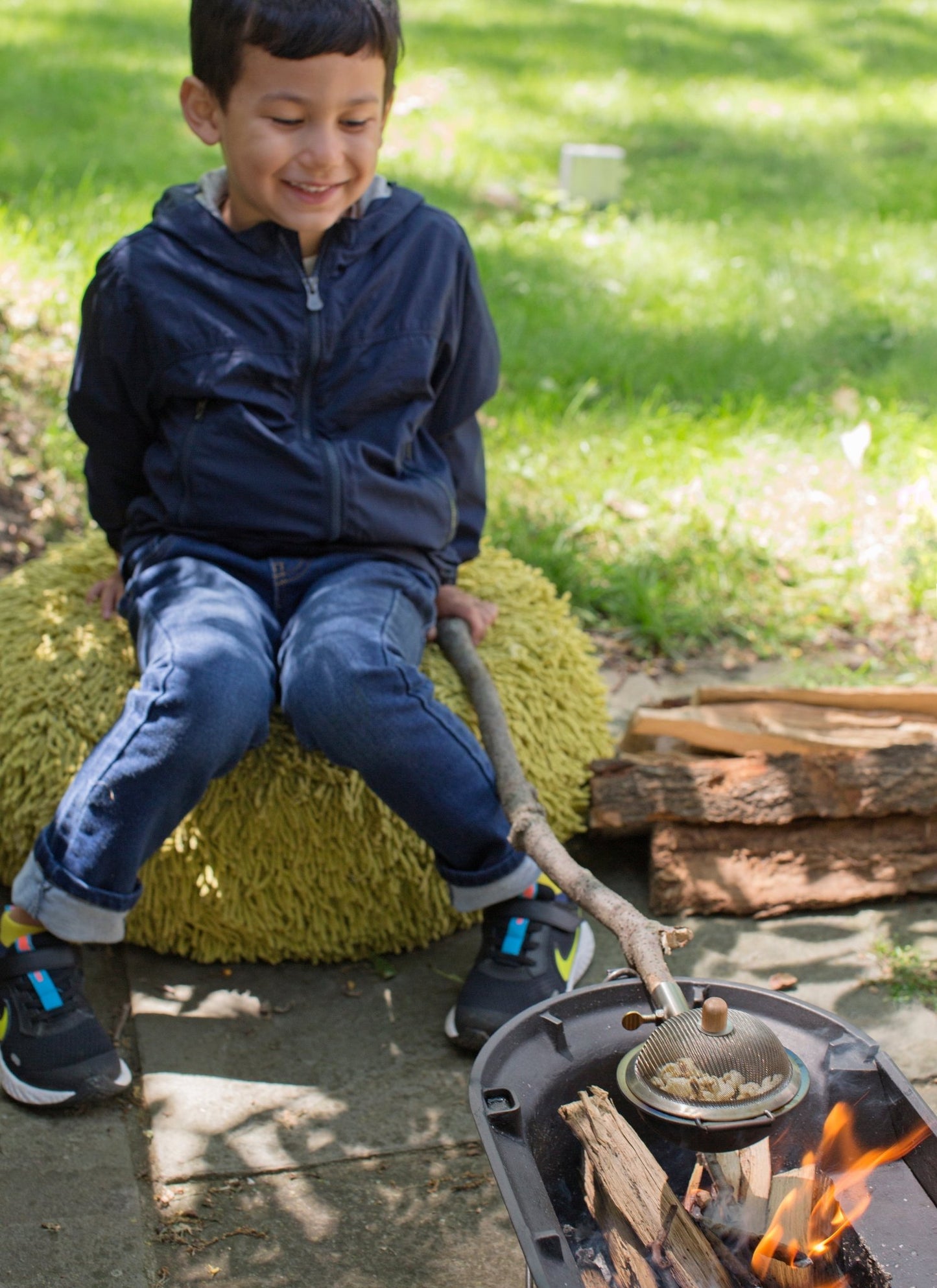 Huckleberry - Popcornmaker - Kampvuur - Mini - Playlaan