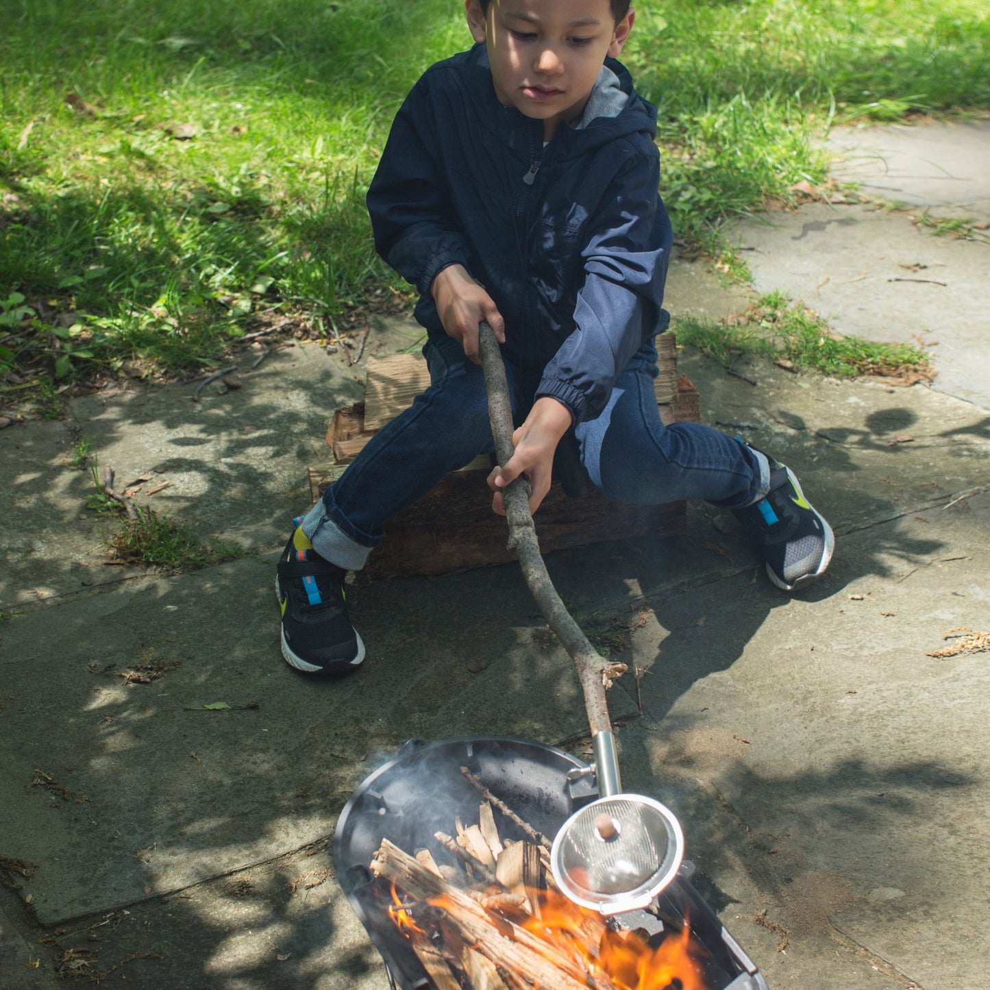 Huckleberry - Popcornmaker - Kampvuur - Mini - Playlaan