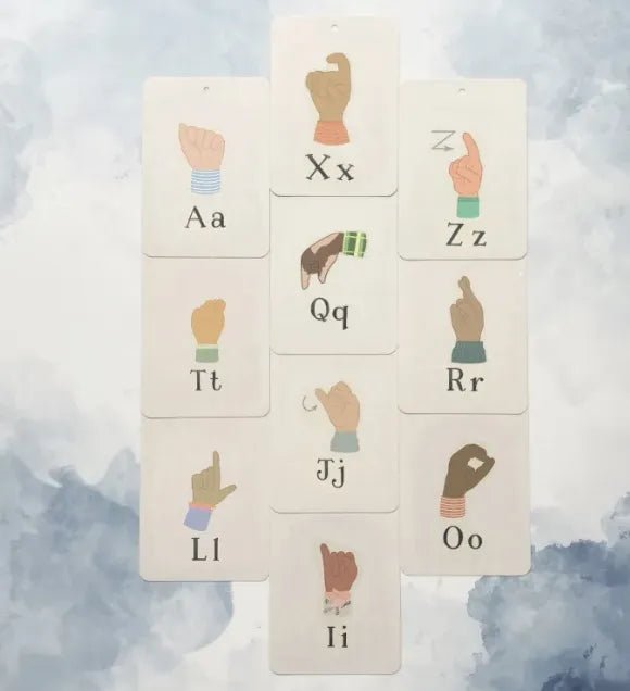 In A Flashcard - Gebarentaal Combi set Flashcard - Playlaan