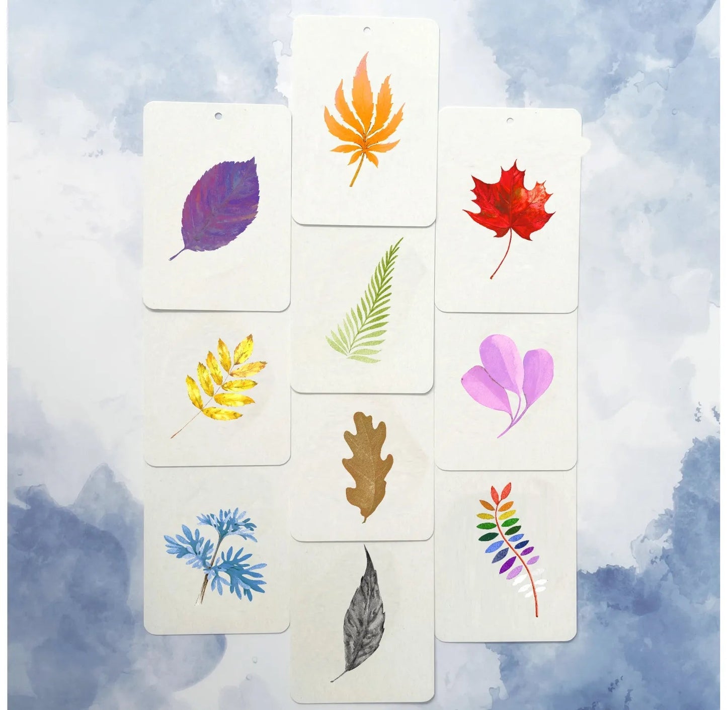 In A Flashcard - Kleuren Bladeren Flashcard miniset - Playlaan