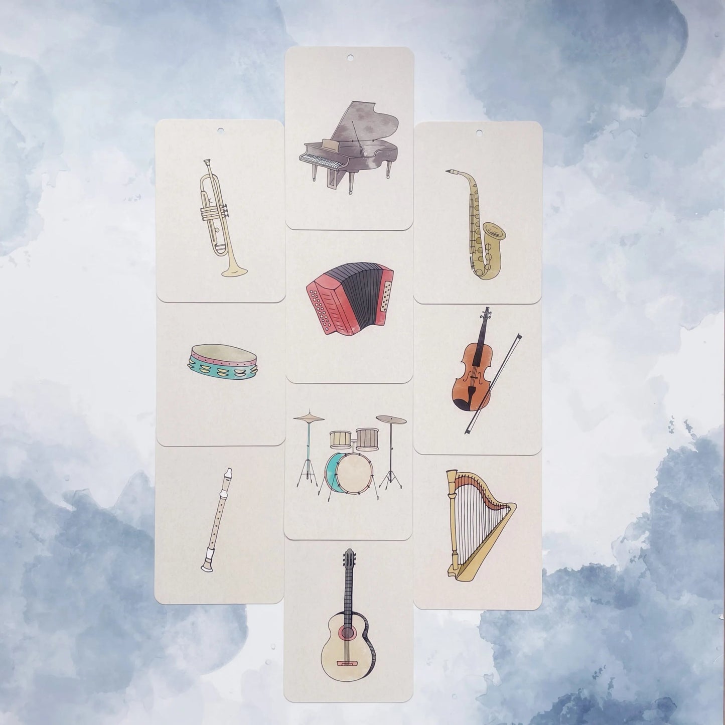 In A Flashcard - Muziek Instrumenten Flashcard miniset - Playlaan