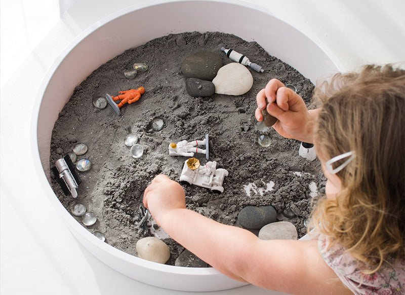 Inspire My Play - PlayTRAY - speelbak met deksel en 6 inserts - 43cm - Playlaan