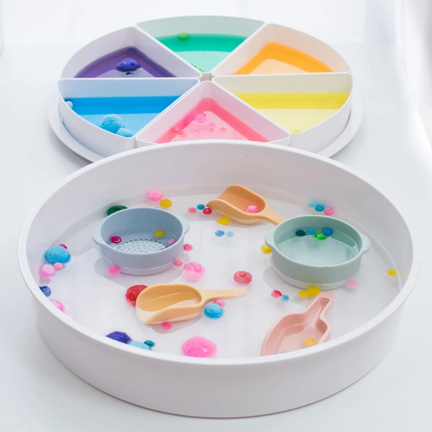Inspire My Play - PlayTRAY - speelbak met deksel en 6 inserts - 43cm - Playlaan