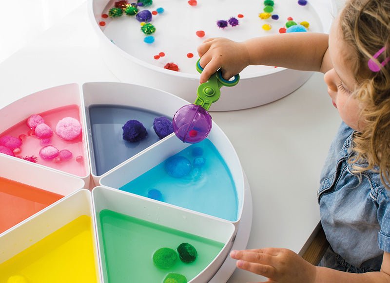 Inspire My Play - PlayTRAY - speelbak met deksel en 6 inserts - 43cm - Playlaan