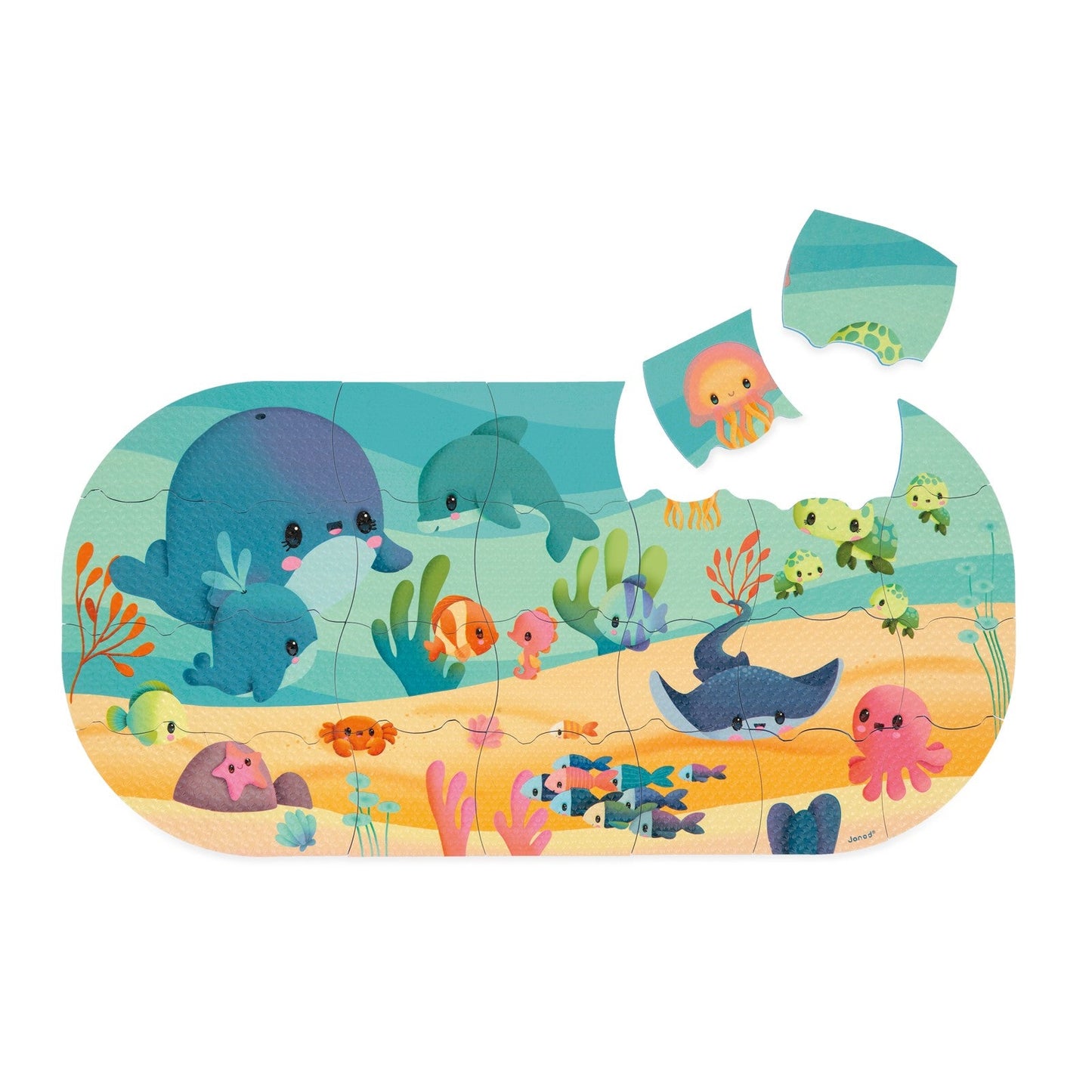 Janod - Badpuzzel - Mijn Oceaan Badspeelgoed - Playlaan