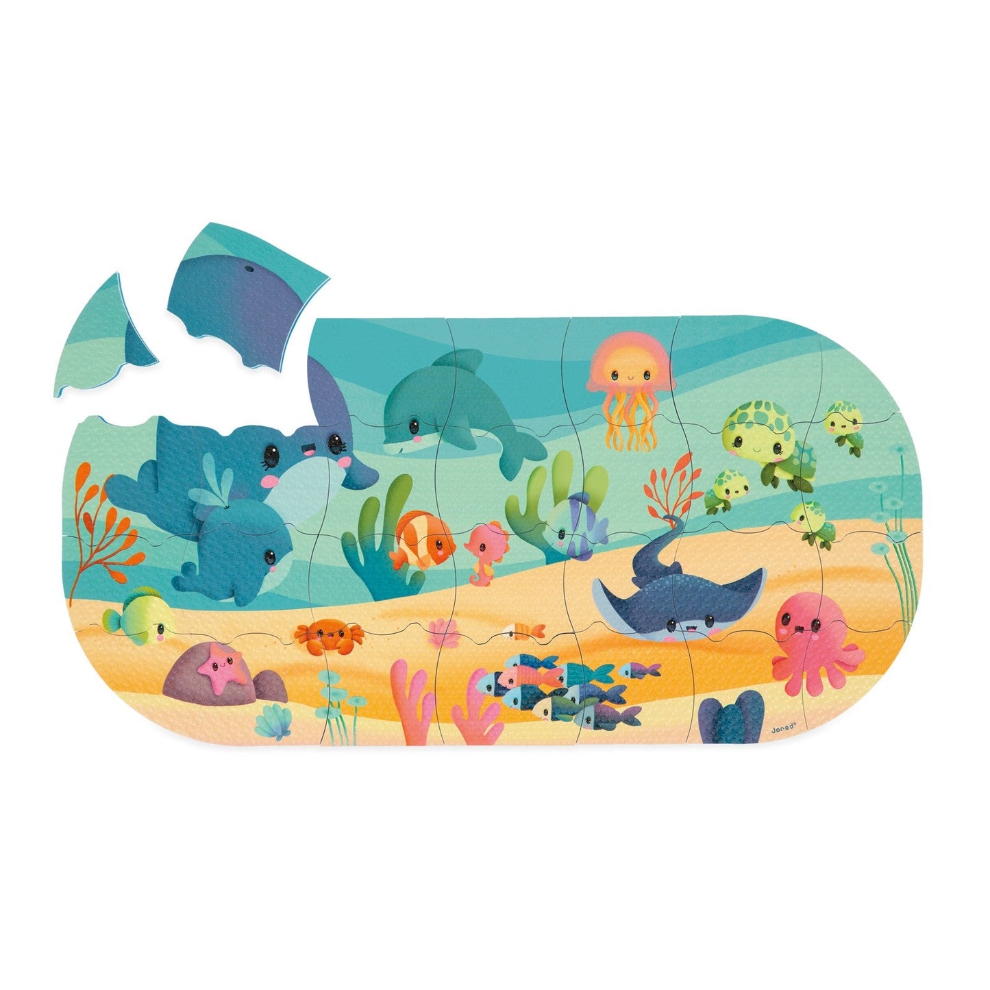 Janod - Badpuzzel - Mijn Oceaan Badspeelgoed - Playlaan