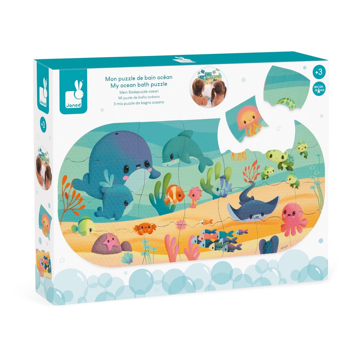 Janod - Badpuzzel - Mijn Oceaan Badspeelgoed - Playlaan