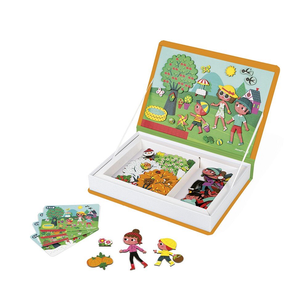 Janod - Magneetboek 4 Seizoenen - Playlaan